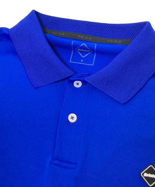 F.C.R.B.（エフシーレアルブリストル）F.C.R.B. (エフシーレアルブリストル) S/S TEAM POLO ブルー サイズ:Lの古着・服飾アイテム