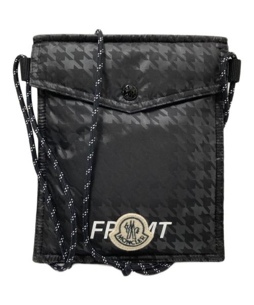 MONCLER（モンクレール）MONCLER (モンクレール) FRAGMENT DESIGN (フラグメントデザイン) PHONE CASE CROSS BODY ブラック サイズ:下記参照の古着・服飾アイテム
