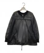 A + TOKYOエープラス トウキョウ）の古着「2way メッシュカバートップス」｜ブラック