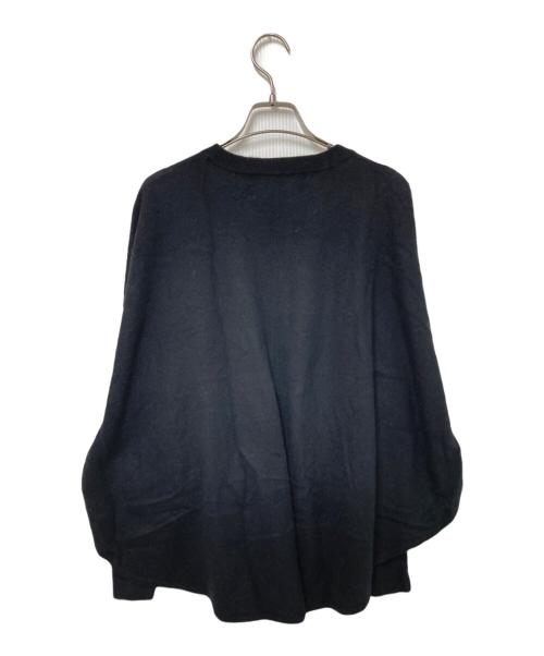 mizuiro-ind（ミズイロインド）mizuiro-ind (ミズイロインド) crew neck front seam P/O ブラック サイズ:下記参照の古着・服飾アイテム