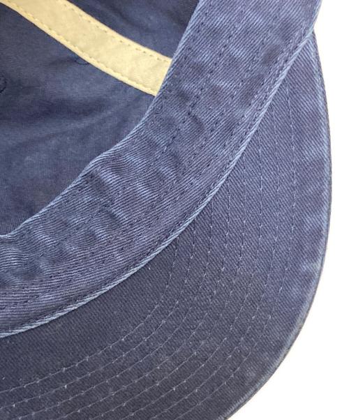 POLO RALPH LAUREN（ポロ・ラルフローレン）POLO RALPH LAUREN (ポロ・ラルフローレン) アップリケドツイルボールキャップ ネイビー サイズ:下記参照の古着・服飾アイテム