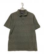 stussyステューシー）の古着「総柄ポロシャツ」｜グレー