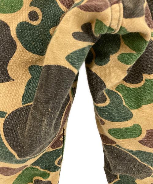 SAFTBAK（サフトバック）SAFTBAK (サフトバック) ハンティングカモ柄パンツ ブラウン×オリーブ サイズ:下記参照の古着・服飾アイテム