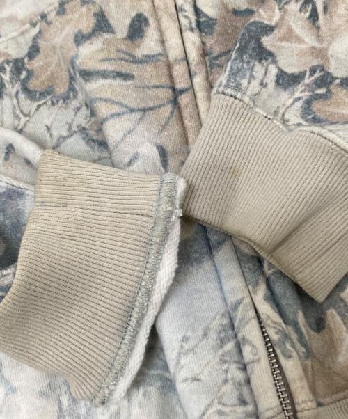 BEAMS（ビームス）BEAMS (ビームス) フェードカモ ジップアップ フーディ ベージュ サイズ:Lの古着・服飾アイテム