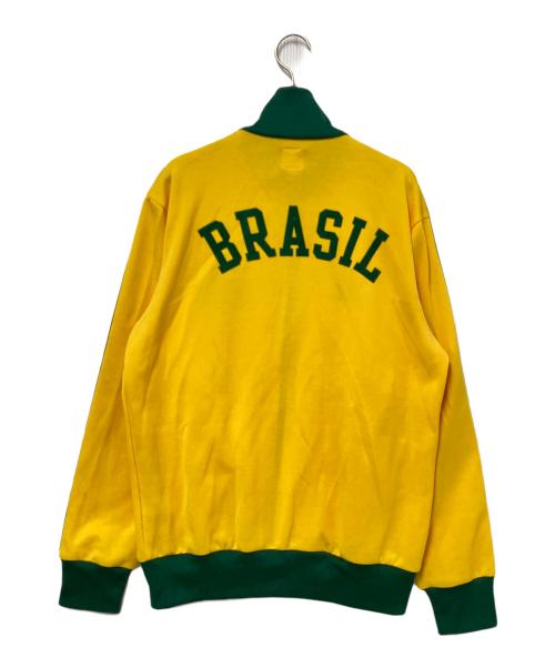 adidas（アディダス）adidas (アディダス) トラックジャケット イエロー×グリーン サイズ:Lの古着・服飾アイテム