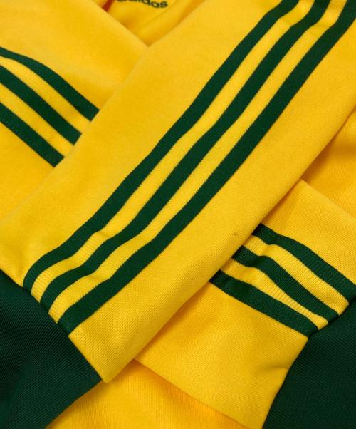 adidas（アディダス）adidas (アディダス) トラックジャケット イエロー×グリーン サイズ:Lの古着・服飾アイテム