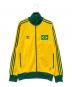 adidas（アディダス）の古着「トラックジャケット」｜イエロー×グリーン