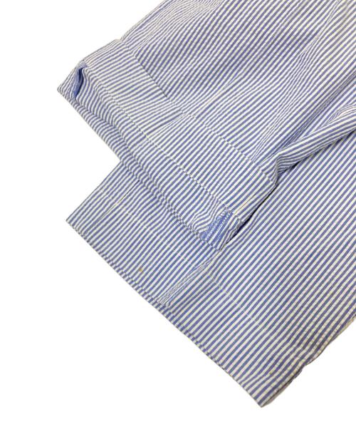 POLO RALPH LAUREN（ポロ・ラルフローレン）POLO RALPH LAUREN (ポロ・ラルフローレン) シアサッカー ストライプパンツ ブルー サイズ:32/34の古着・服飾アイテム