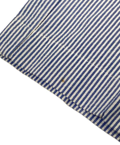 POLO RALPH LAUREN（ポロ・ラルフローレン）POLO RALPH LAUREN (ポロ・ラルフローレン) シアサッカー ストライプパンツ ブルー サイズ:32/34の古着・服飾アイテム