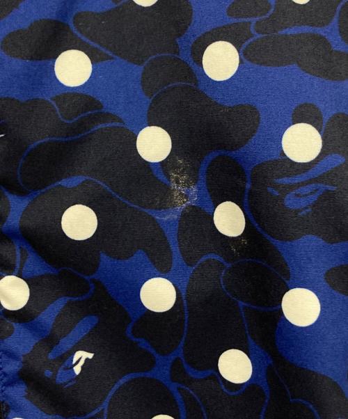 A BATHING APE（アベイシングエイプ）A BATHING APE (ア ベイシング エイプ) ドットフーディーマウンテンパーカ ブルー サイズ:Mの古着・服飾アイテム