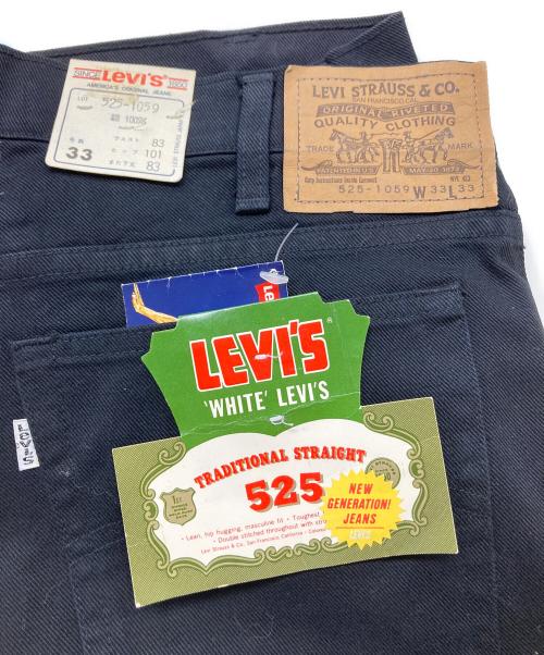 LEVI'S（リーバイス）LEVI'S (リーバイス) 525デニムパンツ ブラック サイズ:W33×L33の古着・服飾アイテム