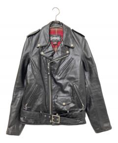 バンソンC2 ライダースジャケット 36【未使用品】 VANSON（バンソン） VANSON C2 ダブル ライダース ブラック アメリカ製