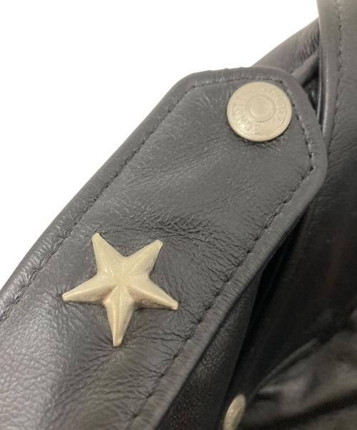 Schott（ショット）Schott (ショット) ダブルライダースジャケット ブラック サイズ:Sの古着・服飾アイテム