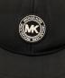 中古・古着 MICHAEL KORS (マイケルコース) ベースボールキャップ ブラック サイズ:下記参照：4000円