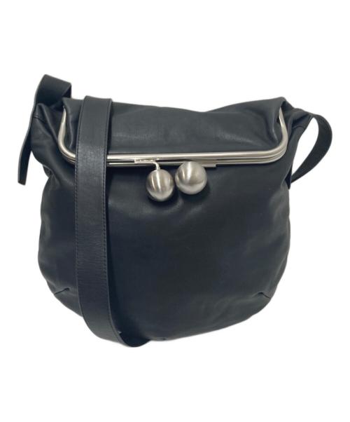 kawa-kawa（カワカワ）kawa-kawa (カワカワ) がま口ショルダーバッグ ブラック サイズ:下記参照の古着・服飾アイテム