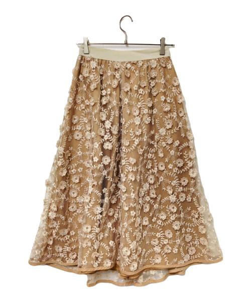 eimee law（エイミーロウ）eimee law (エイミーロウ) スカート ベージュ サイズ:38の古着・服飾アイテム