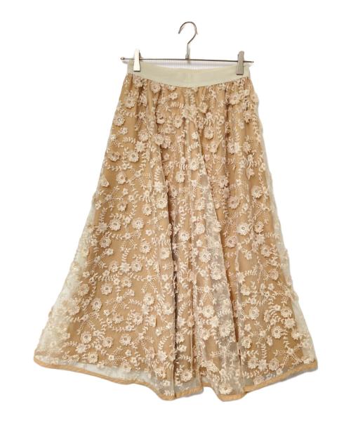 eimee law（エイミーロウ）eimee law (エイミーロウ) スカート ベージュ サイズ:38の古着・服飾アイテム