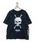 LAST NEST（ラストネスト）の古着「DEATH SKULL Tシャツ」｜ブラック