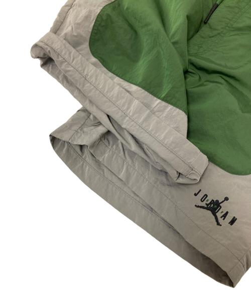 OFFWHITE（オフホワイト）OFFWHITE (オフホワイト) AS M J OW BAGGY SHORT グレー×グリーン サイズ:XLの古着・服飾アイテム