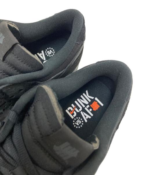 NIKE（ナイキ）NIKE (ナイキ) UNDEFEATED (アンディフィーテッド) ローカットスニーカー ブラック サイズ:28.5cmの古着・服飾アイテム