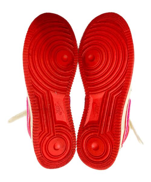 NIKE（ナイキ）NIKE (ナイキ) EMOTIONALLY UNAVAILABLE (エモーショナリー・アンアベイラブル) AIR FORCE 1 HIGH E.U レッド サイズ:28.5cmの古着・服飾アイテム