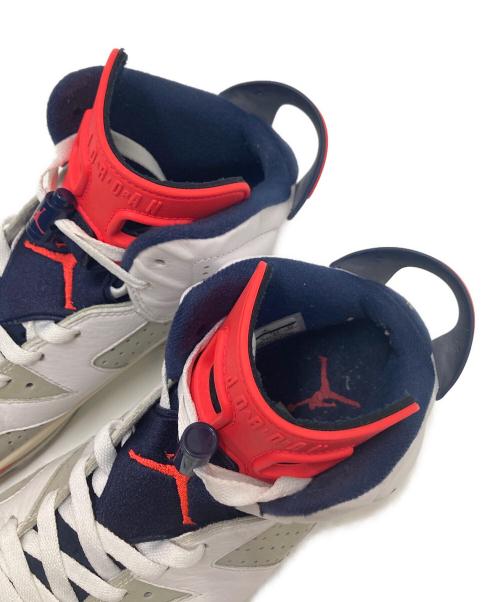 NIKE（ナイキ）NIKE (ナイキ) AIR JORDAN 6 RETRO ホワイト×ピンク サイズ:28.0cmの古着・服飾アイテム