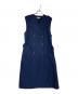 moussy（マウジー）の古着「ベルト付きノースリーブワンピース」｜ネイビー