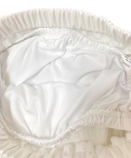 U by SPICK&SPAN（ユー バイ スピック＆スパン）U by SPICK&SPAN (ユー バイ スピック＆スパン) ティアードロングスカート ホワイト サイズ:F 未使用品の古着・服飾アイテム