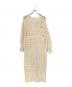 moussy（マウジー）の古着「CROCHET ドレス」｜ベージュ