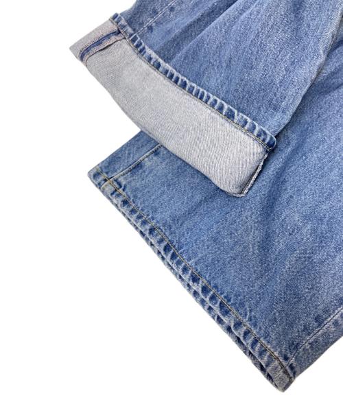 ARPEGE STORY（アルページュストーリー）ARPEGE STORY (アルページュストーリー) ローウエストワイドパンツ インディゴ サイズ:1の古着・服飾アイテム