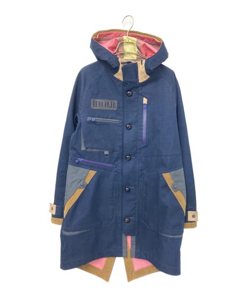 WHITE MOUNTAINEERING（ホワイトマウンテ二アニング）WHITE MOUNTAINEERING (ホワイトマウンテ二アニング) マウンテンパーカー ネイビー サイズ:1の古着・服飾アイテム