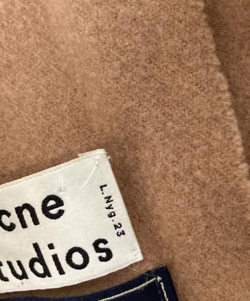 Acne studios（アクネ ストゥディオス）Acne studios (アクネ ストゥディオス) ウールマフラー ベージュ サイズ:下記参照の古着・服飾アイテム