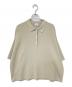 6(ROKU) BEAUTY&YOUTH（ロク ビューティーアンドユース）の古着「ニットポロシャツ」｜ベージュ