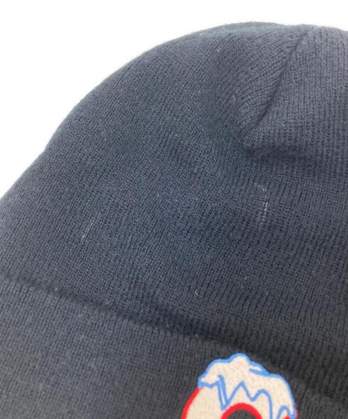 New Era（ニューエラ）New Era (ニューエラ) SUPREME (シュプリーム) ニット帽 ネイビーの古着・服飾アイテム