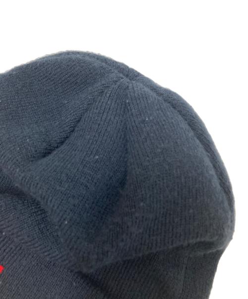 New Era（ニューエラ）New Era (ニューエラ) SUPREME (シュプリーム) ニット帽 ネイビーの古着・服飾アイテム