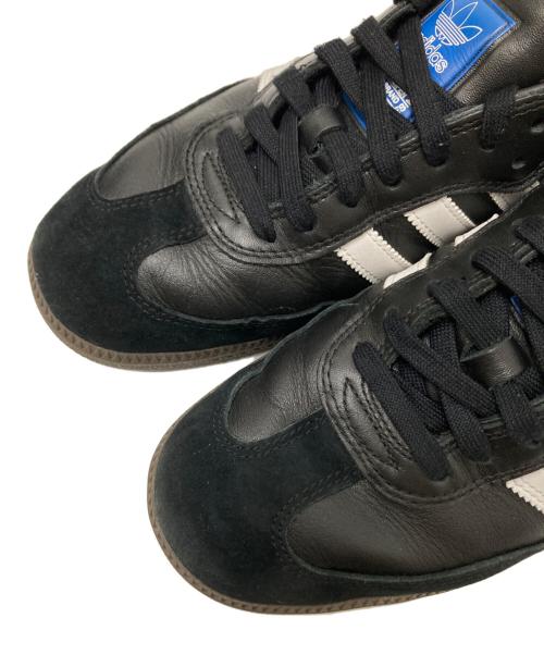 adidas（アディダス）adidas (アディダス) ローカットスニーカー ブラック×ホワイト サイズ:27.5㎝の古着・服飾アイテム