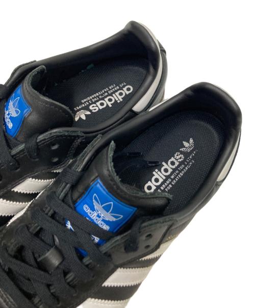 adidas（アディダス）adidas (アディダス) ローカットスニーカー ブラック×ホワイト サイズ:27.5㎝の古着・服飾アイテム