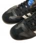 中古・古着 adidas (アディダス) ローカットスニーカー ブラック×ホワイト サイズ:27.5㎝：6000円