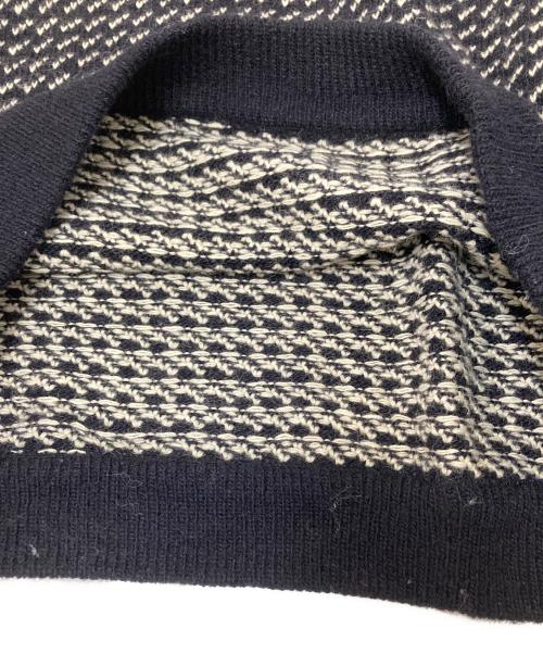 L.L.Bean（エルエルビーン）L.L.Bean (エルエルビーン) バーズアイニット ネイビー サイズ:Lの古着・服飾アイテム