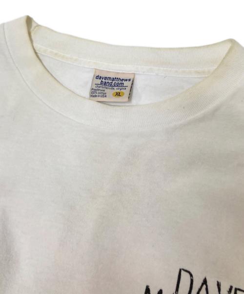 DAVEMATTHEWSBAND（デイヴ・マシューズ・バンド）DAVEMATTHEWSBAND (デイヴ・マシューズ・バンド) プリントTシャツ ホワイト サイズ:XLの古着・服飾アイテム
