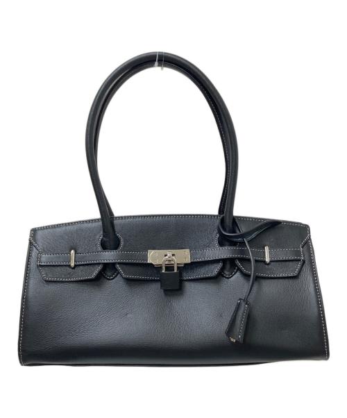 Hamano（ハマノ）Hamano (ハマノ) レザーバッグ ブラック サイズ:下記参照の古着・服飾アイテム