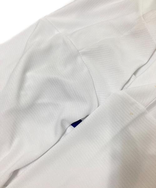 NIKE（ナイキ）NIKE (ナイキ) ベースボールシャツ ホワイト×ブルー サイズ:Mの古着・服飾アイテム