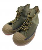 NIGEL CABOURNナイジェルケーボン）の古着「ハイカットスニーカー」｜オリーブ