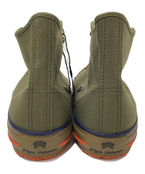 NIGEL CABOURN（ナイジェルケーボン）NIGEL CABOURN (ナイジェルケーボン) ハイカットスニーカー オリーブ サイズ:8 1/2 未使用品の古着・服飾アイテム