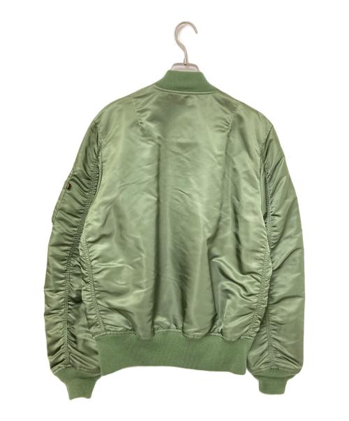 ALPHA（アルファ）ALPHA (アルファ) L-2B TIGHT FLIGHT NYLON JACKET オリーブ サイズ:Lの古着・服飾アイテム
