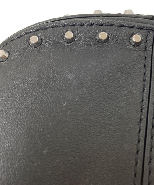 MICHAEL KORS（マイケル・コース）MICHAEL KORS (マイケルコース) スタッズレザーハンドバッグ ブラック サイズ:下記参照の古着・服飾アイテム