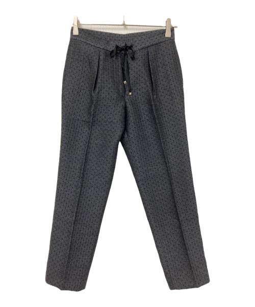 INCOTEX（インコテックス）INCOTEX (インコテックス) センタープレスパンツ グレー サイズ:36の古着・服飾アイテム