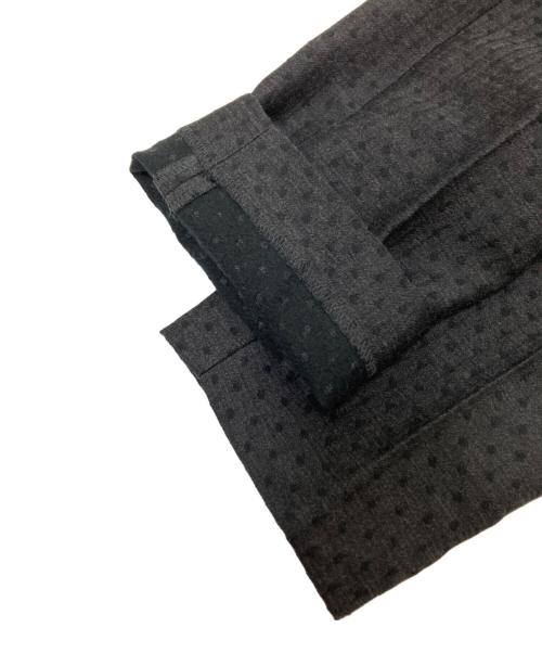 INCOTEX（インコテックス）INCOTEX (インコテックス) センタープレスパンツ グレー サイズ:36の古着・服飾アイテム