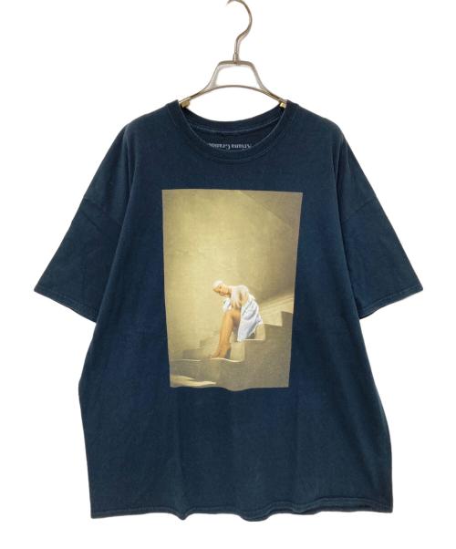 USED（ユーズド）USED (ユーズド) プリントTシャツ ブラック サイズ:XXLの古着・服飾アイテム