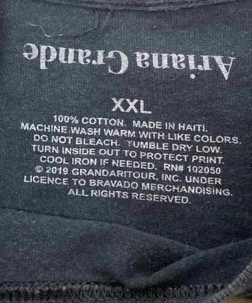 USED（ユーズド）USED (ユーズド) プリントTシャツ ブラック サイズ:XXLの古着・服飾アイテム